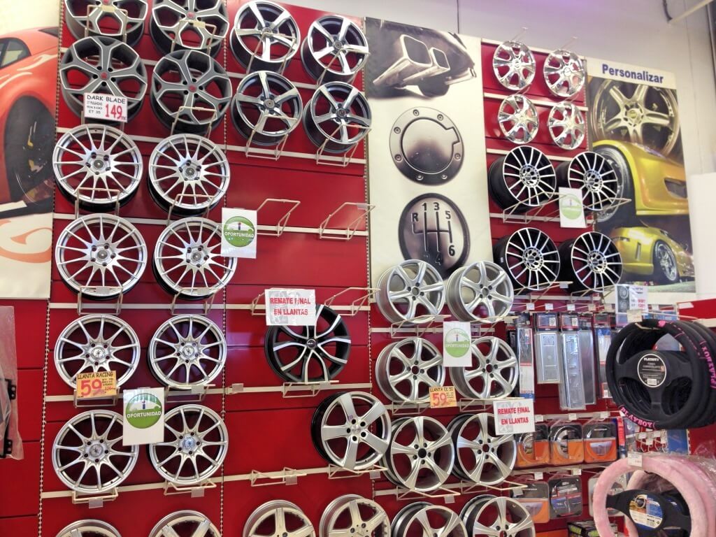 Llantas para automóvil en nuestra tienda de Motril