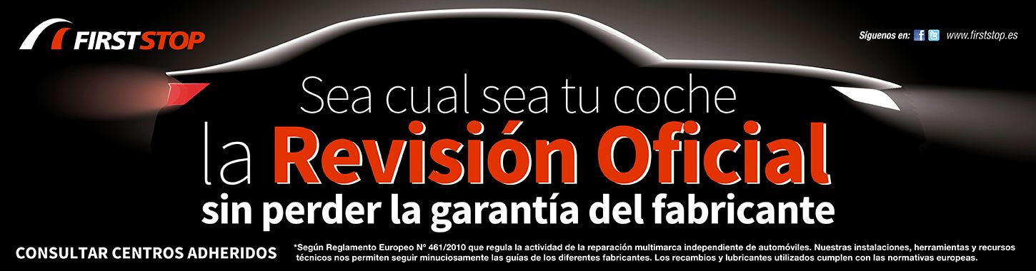 Sea cual sea tu coche, la revisión oficial, sin perder la garantía del fabricante.